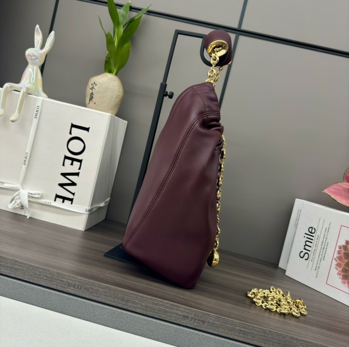 Squeeze Bag In Mellow Nappa Lambskin“29*24*10.5CM”-058=