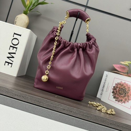 Squeeze Bag In Mellow Nappa Lambskin“29*24*10.5CM”-058=