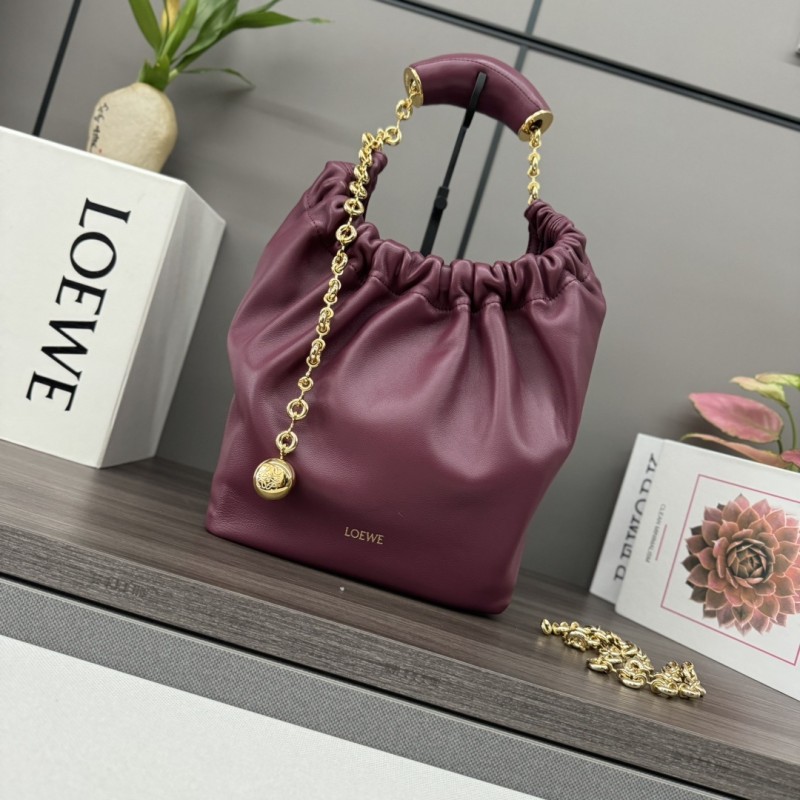 Squeeze Bag In Mellow Nappa Lambskin“29*24*10.5CM”-058=