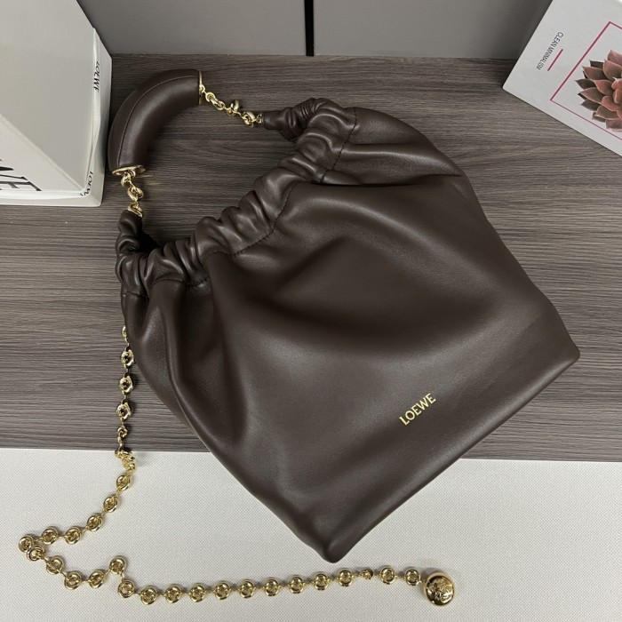 Squeeze Bag In Mellow Nappa Lambskin“29*24*10.5CM”-058=