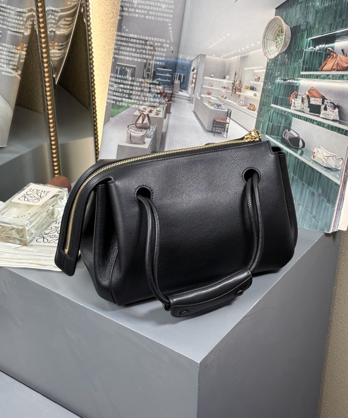 Small Madrid bag in smooth calfskin“23.5*19*10CM”-009=