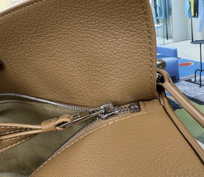 Large Puzzle Edge bag in grained calfskin“32.5*23.5*14.5CM”-078=