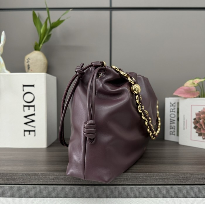 Flamenco Clutch In Nappa Calfskin“41*26*9CM”-009=