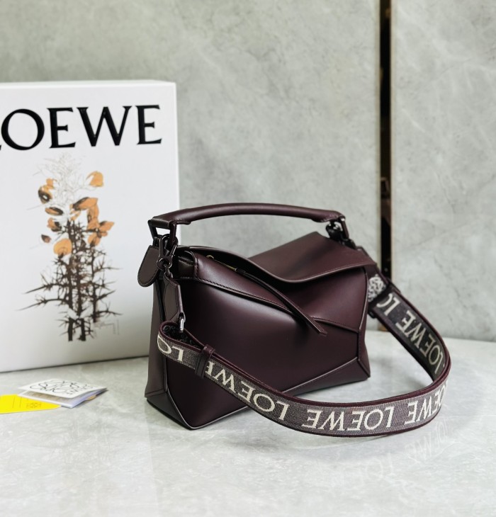 Puzzle Edge Bag In Soft Grained Calfskin“24*16.5*10.5CM”-089=