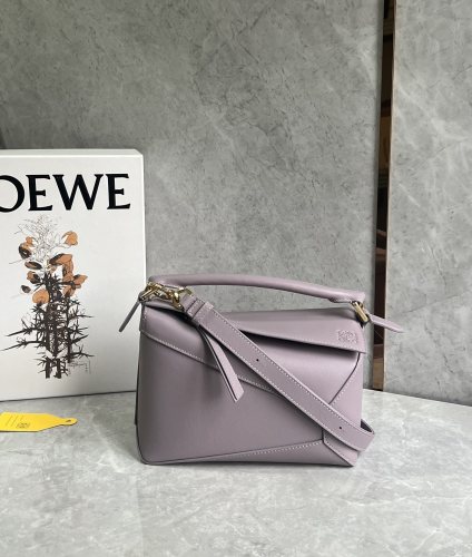 Puzzle Edge Bag In Soft Grained Calfskin“24*16.5*10.5CM”-009=