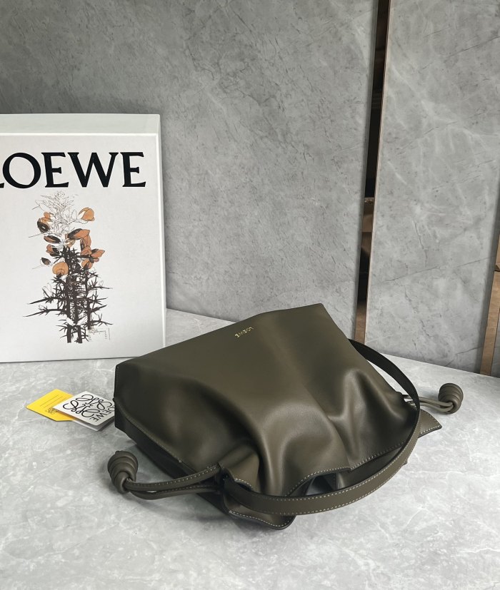 Mini Flamenco Clutch In Nappa Calfskin“30*24.5*10.5CM”-058=