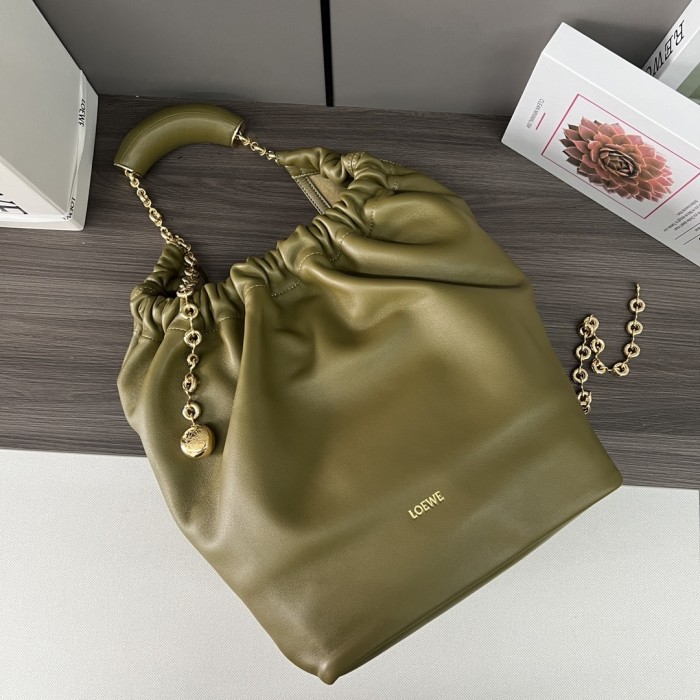 Squeeze Bag In Mellow Nappa Lambskin“34*33*13.5CM”-059=