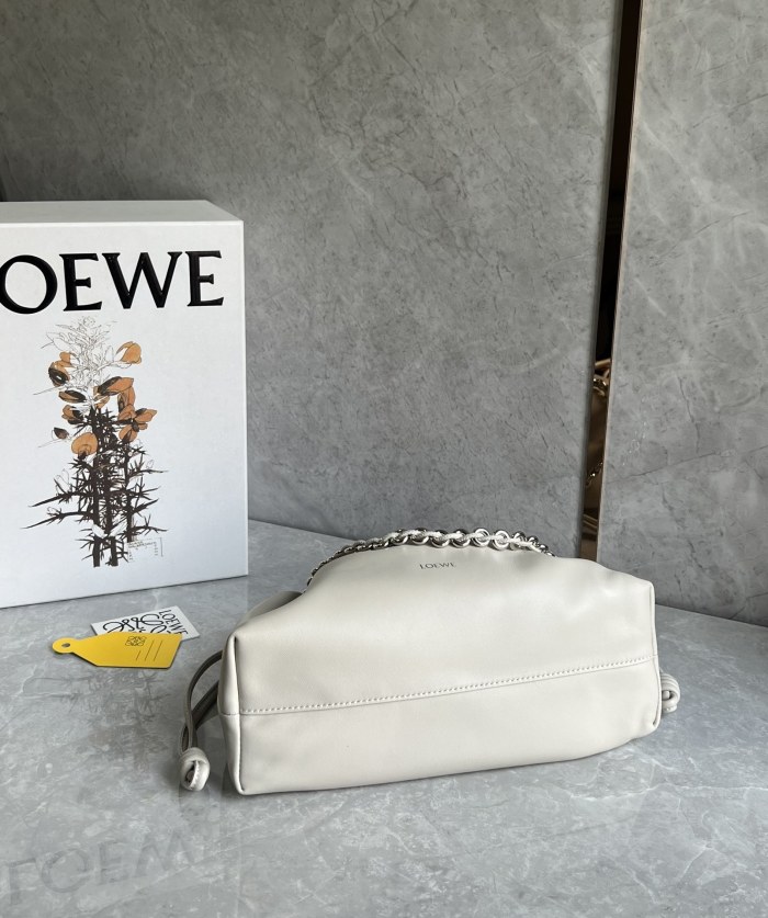 Flamenco Purse In Mellow Nappa Lambskin“30*20*10.5CM”-009=