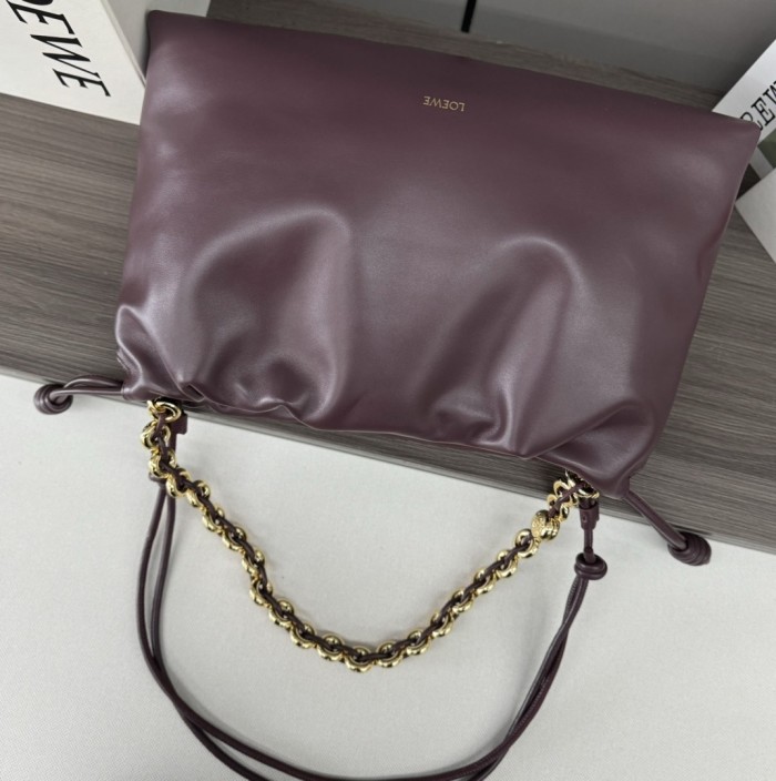 Flamenco Clutch In Nappa Calfskin“41*26*9CM”-009=