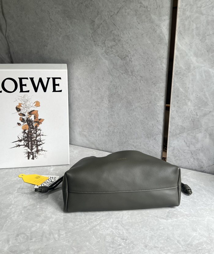 Flamenco Purse In Mellow Nappa Lambskin“30*20*10.5CM”-009=