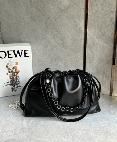 Flamenco Purse In Mellow Nappa Lambskin“41*26*9”-0011=