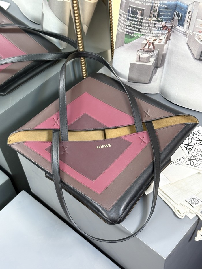Medium Puzzle Fold Tote bag“31.5*25.5*14.5CM”-027=