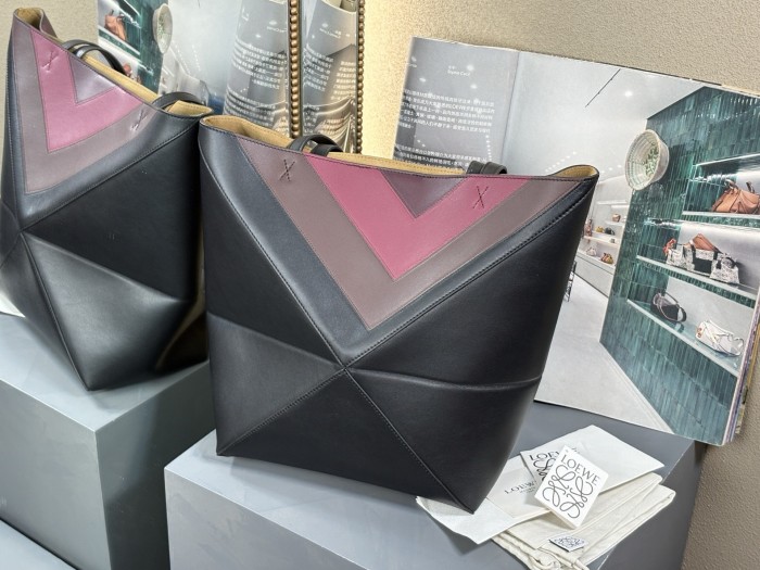 Medium Puzzle Fold Tote bag“31.5*25.5*14.5CM”-027=