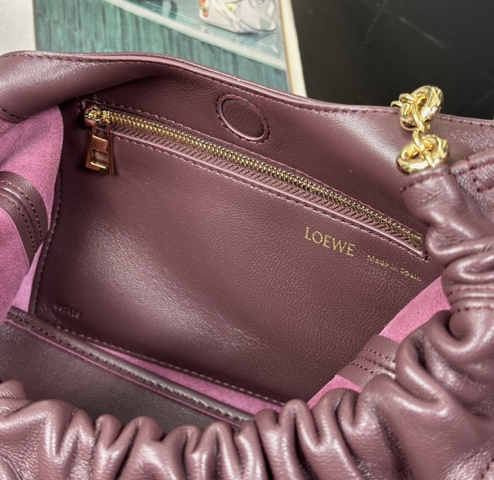 Small Nappa Leather Squeeze Bag“29*24*10.5CM”-058=