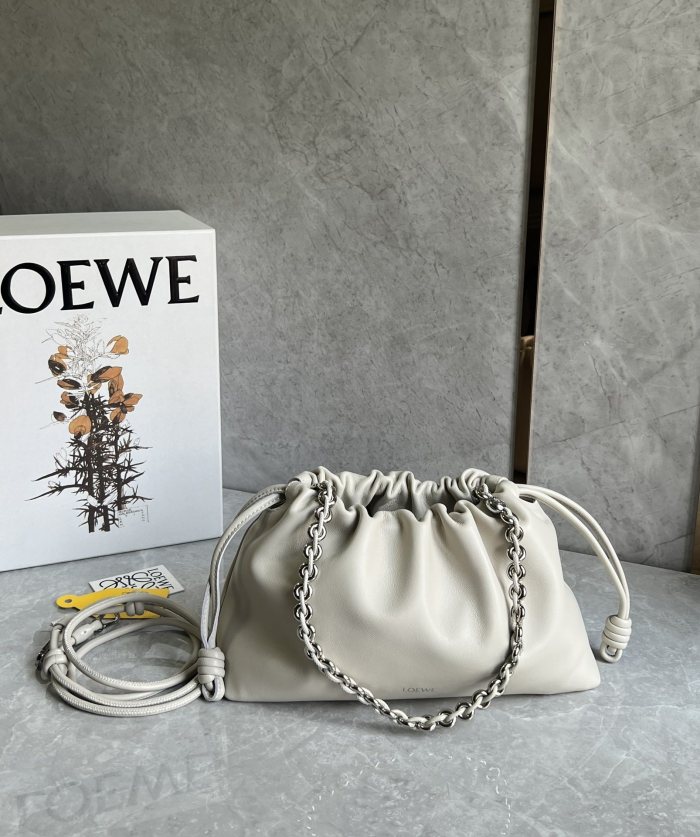 Flamenco Purse In Mellow Nappa Lambskin“30*20*10.5CM”-009=