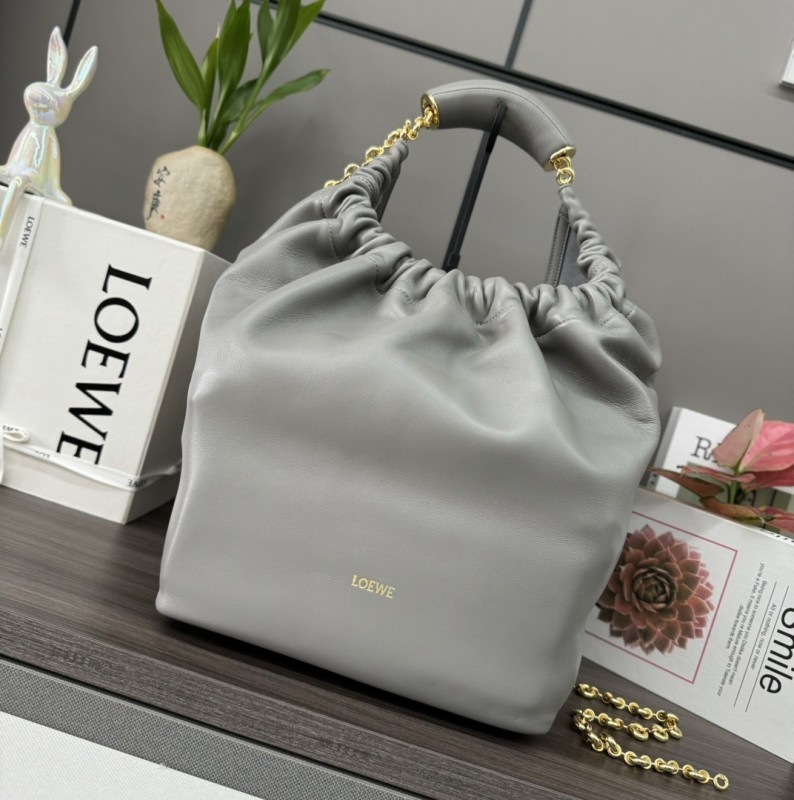 Squeeze Bag In Mellow Nappa Lambskin“34*33*13.5CM”-059=