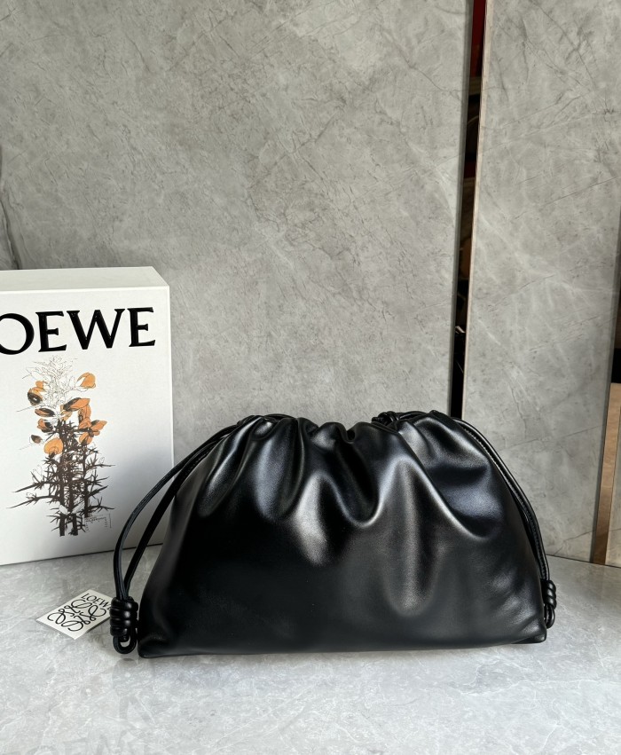 Flamenco Purse In Mellow Nappa Lambskin“41*26*9”-0011=