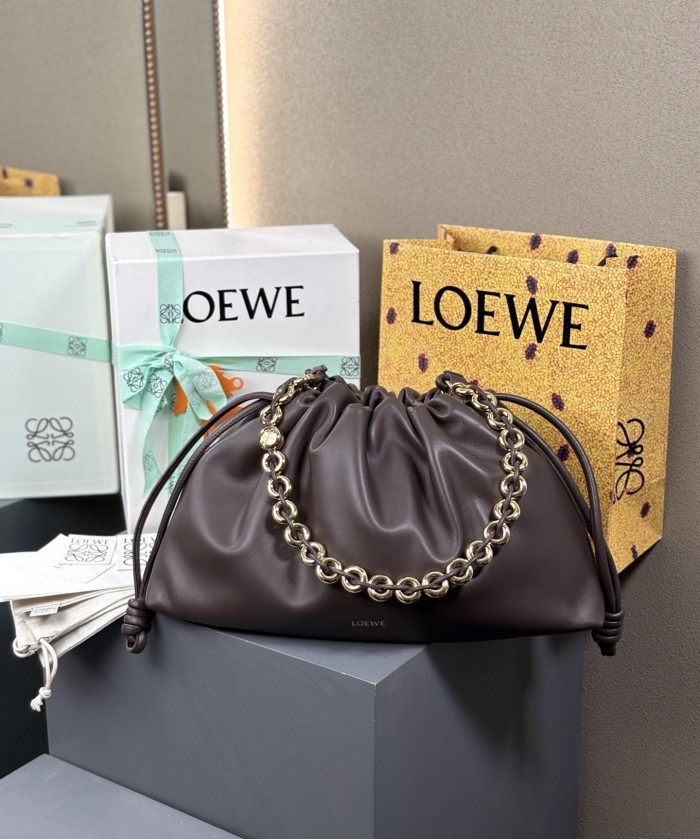 Large Flamenco purse in mellow nappa lambskin“41*26*9CM”-009=