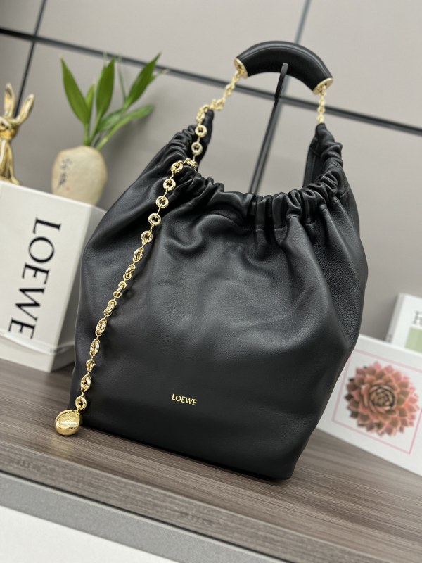 Squeeze Bag In Mellow Nappa Lambskin“34*33*13.5CM”-059=