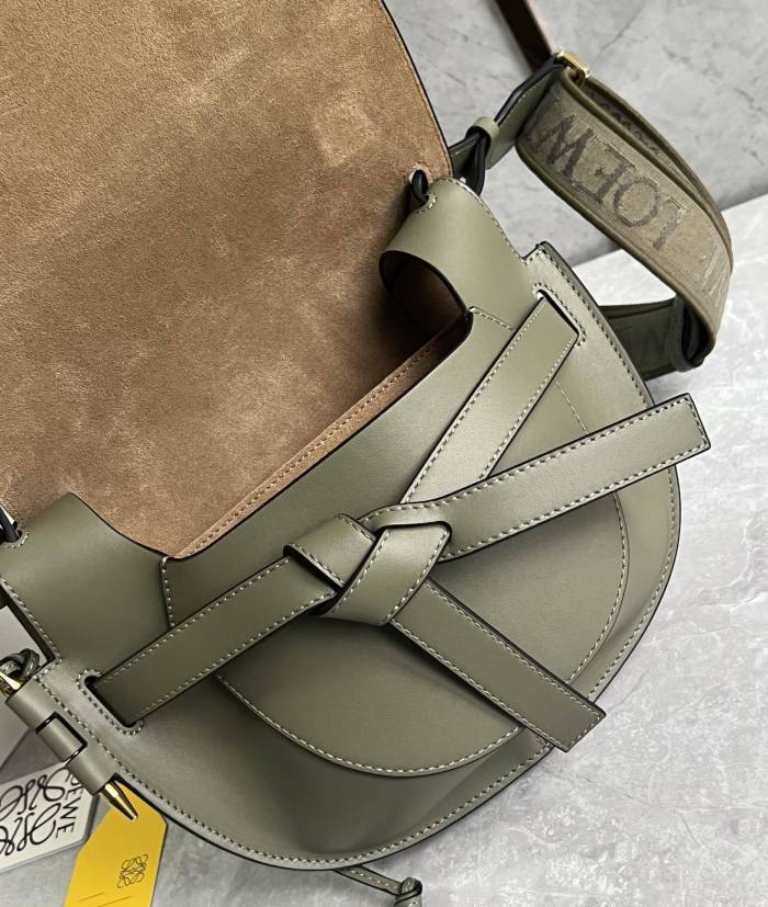 Gate Dual Bag In Soft Calfskin And Jacquard*24*16*10CM“-058=