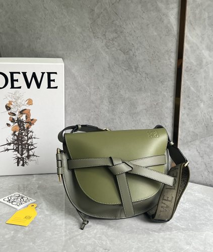 Gate Dual Bag In Soft Calfskin And Jacquard*24*16*10CM“-058=