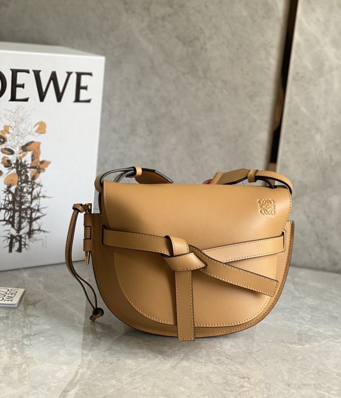 Gate Dual Bag In Soft Calfskin And Jacquard*24*16*10CM“-058=