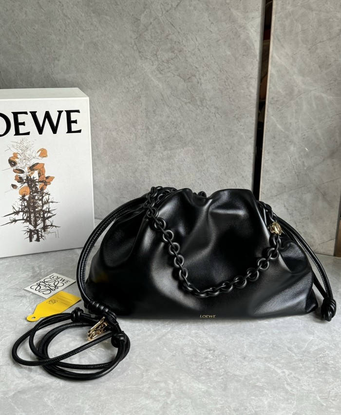 Flamenco Purse In Mellow Nappa Lambskin“41*26*9”-0011=