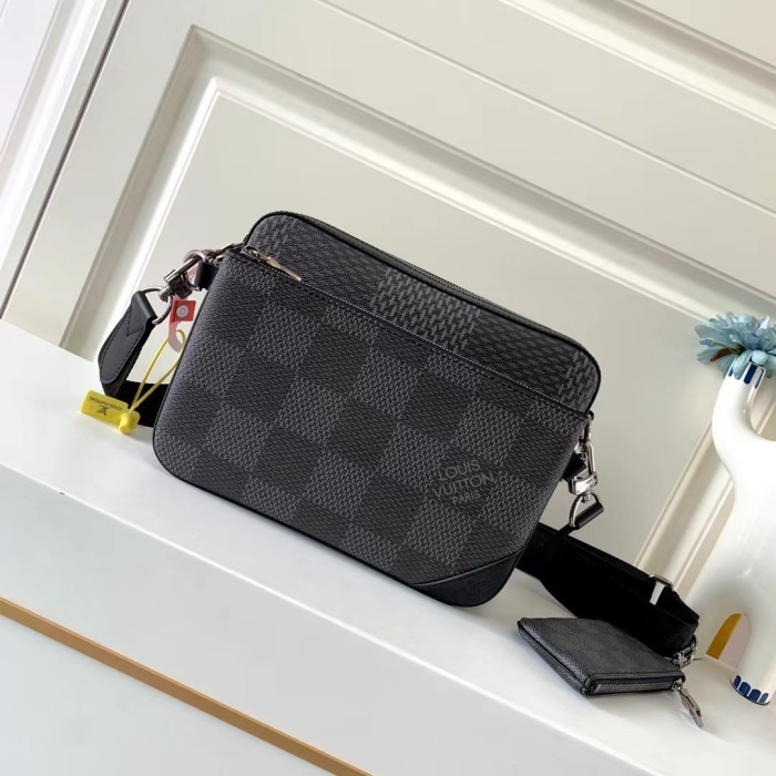 Damier Graphite 3D “25*18.5*7CM” 006