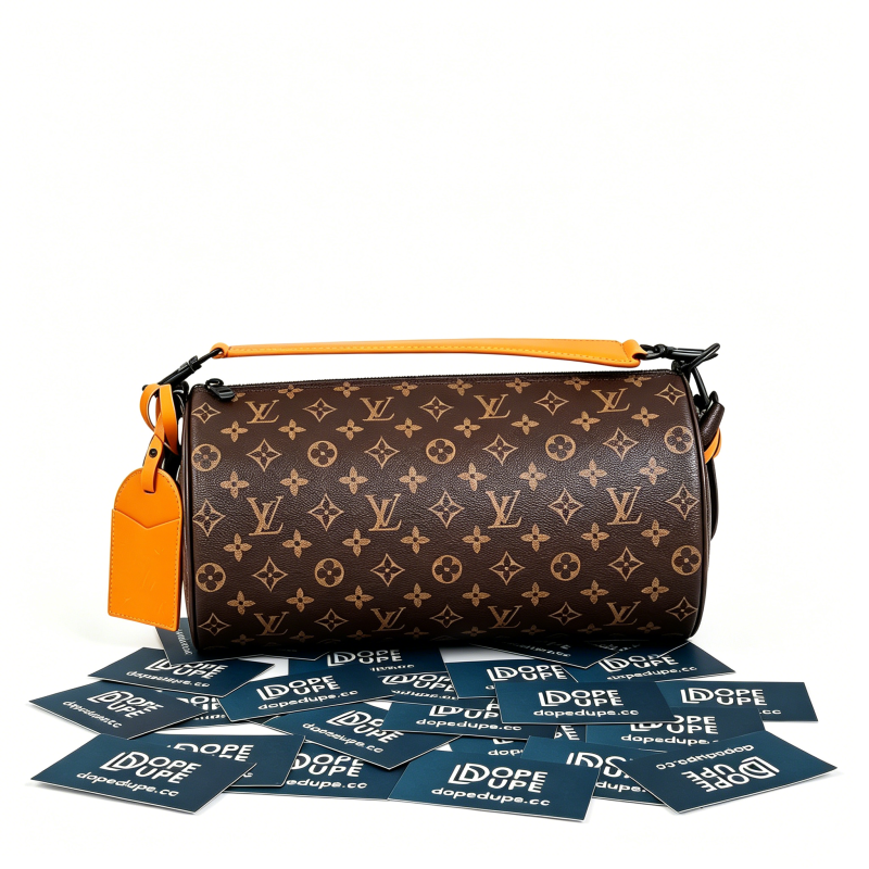 Soft Polochon Monogram Macassar “33*17*17CM” 026