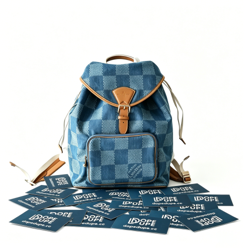 Montsouris Damier Denim “38*32*18CM” 077