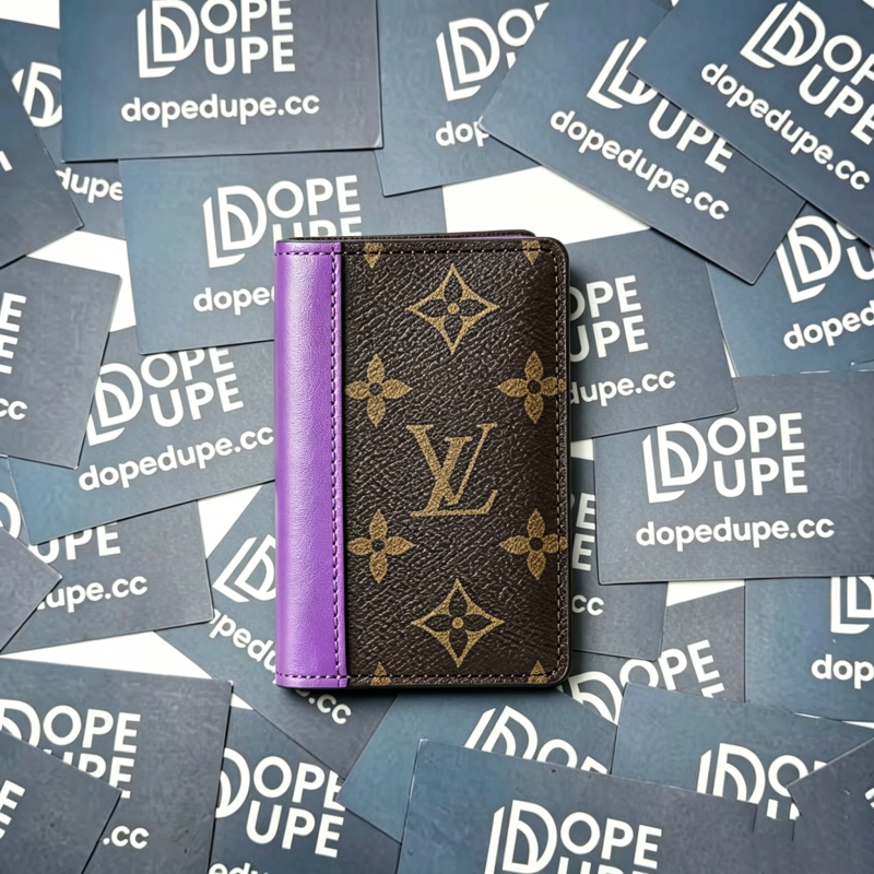Pocket Organizer Monogram Macassar “11*7.5*1CM” 091