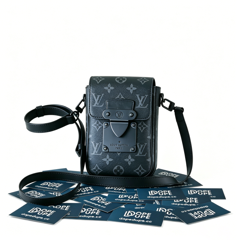 S Lock Vertical Crossbody Bag “19*12*7CM” 074