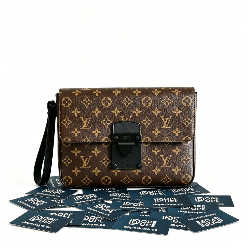Monogram Macassar S LOCK 4A “27*21*3.5CM” 024