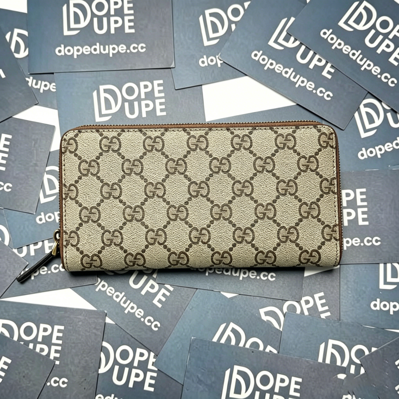 GG Emblem Zip Around Wallet “19*10.5*2.5CM” 052