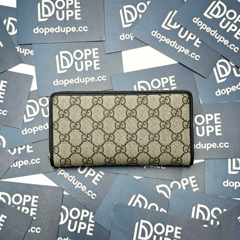 GG Emblem Zip Around Wallet “19*10.5*2.5CM” 042