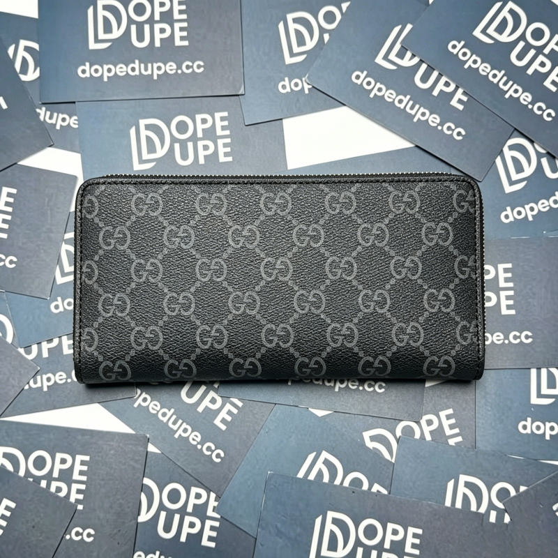 GG Emblem Zip Around Wallet “19*10.5*2.5CM” 042