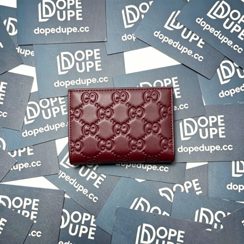 GG Emblem Bi-fold Wallet “11*8.5*3CM” 022