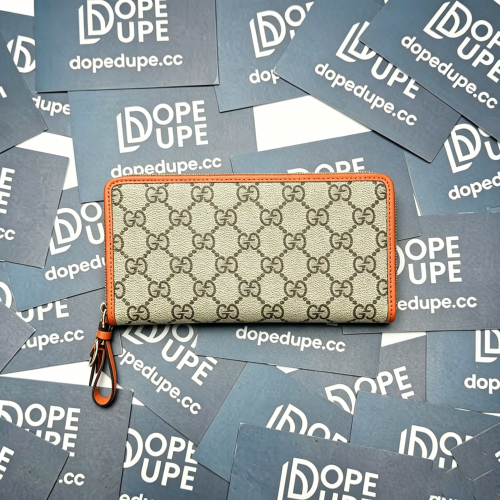 GG Emblem Zip Around Wallet “19*10.5*2.5CM” 042