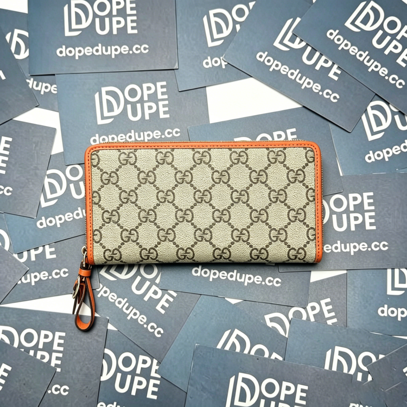 GG Emblem Zip Around Wallet “19*10.5*2.5CM” 042