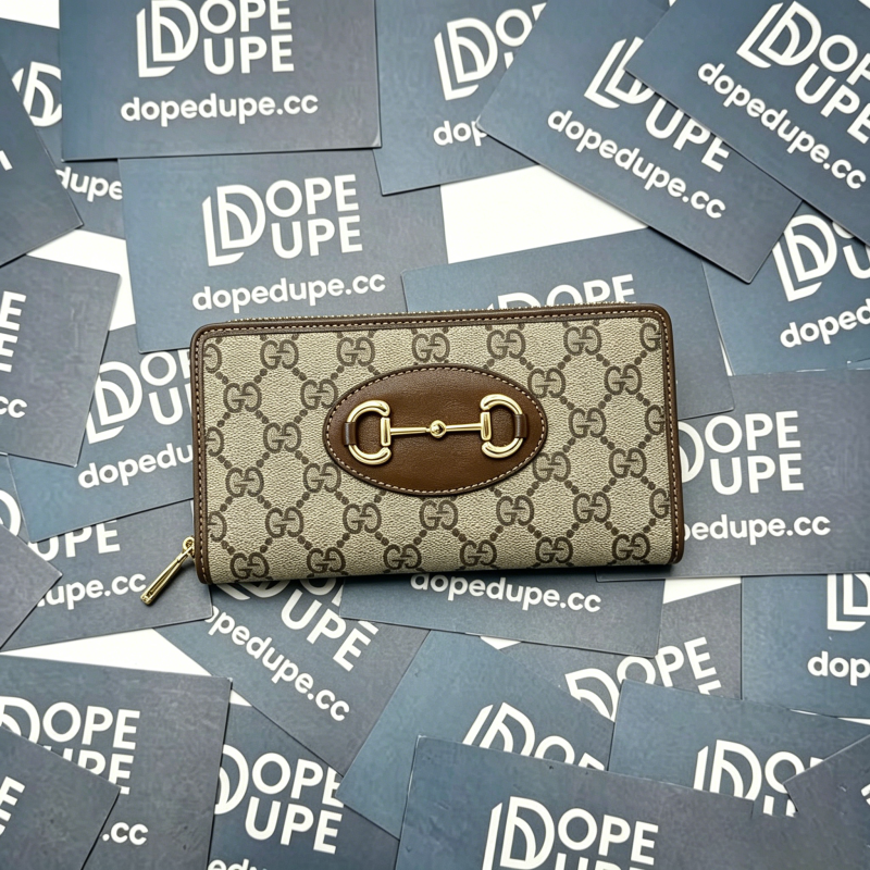Horsebit 1955 GG Supreme Zip Around Wallet “19*10*4CM” 042