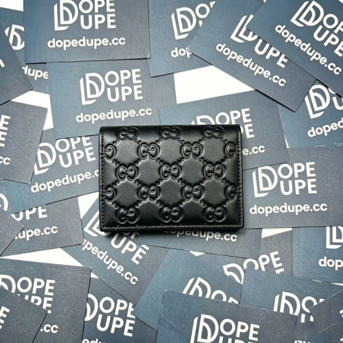 GG Emblem Bi-fold Wallet “11*8.5*3CM” 012