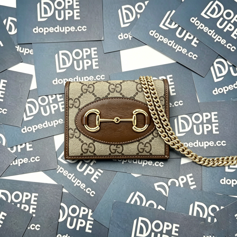 Horsebit 1955 Mini Wallet On Chain “11*8*3CM” 052