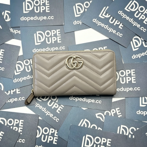 GG Marmont Zip Around Wallet “19*10.5*2CM” 062