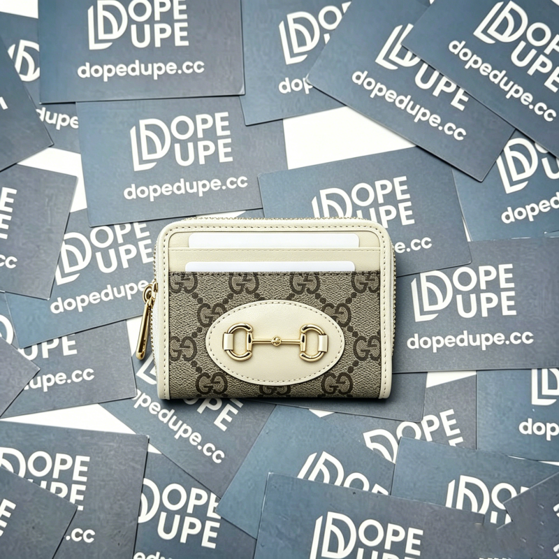 Horsebit 1955 GG Supreme Zip Card Case “11.5*8.5*3CM” 022