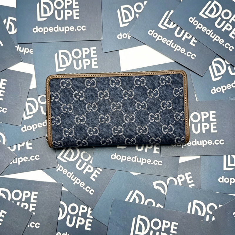 GG Emblem Zip Around Wallet “19*10.5*2.5CM” 042