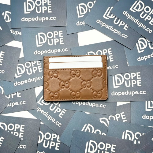 GG Emblem Card Case with Wristlet “10*8*1.5CM” 051