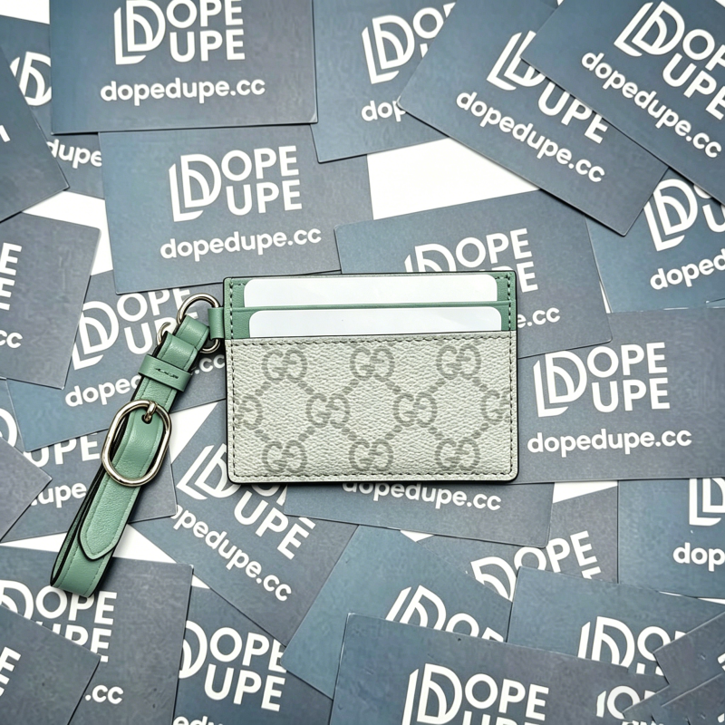 GG Emblem Card Case with Wristlet “10*8*1.5CM” 041