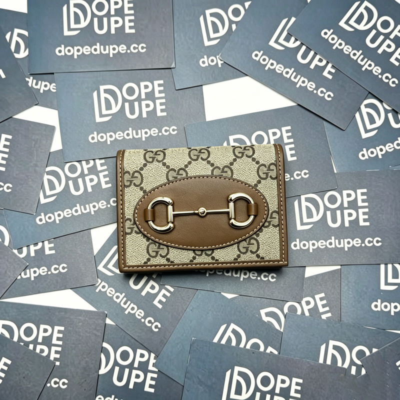 Horsebit 1955 GG Supreme Bi-fold Wallet “11*8.5*3CM” 002