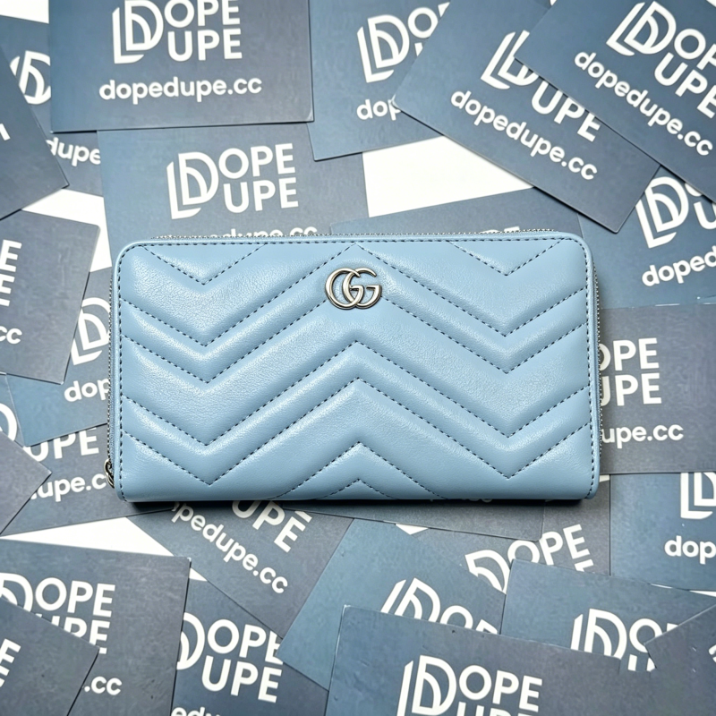 GG Marmont Zip Around Wallet “19*10.5*2CM” 062