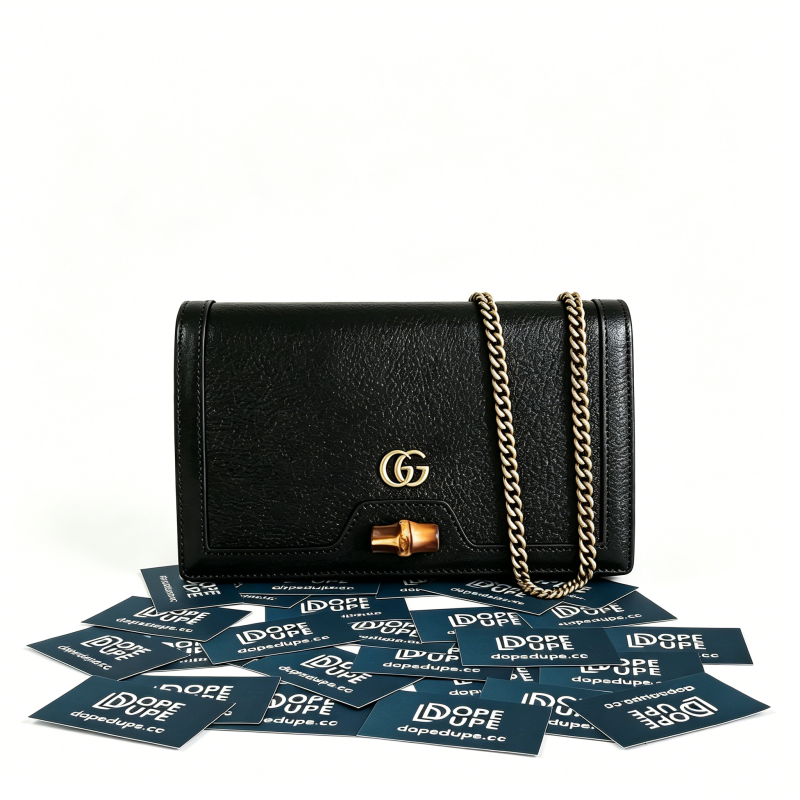Mini Diana Bamboo Chain Wallet “19*11*5CM” 023